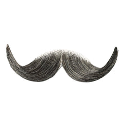 100% Human Hair Fake Handle Bar Mustache