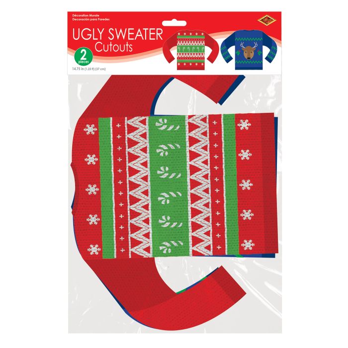 Ugly Sweater Cutouts