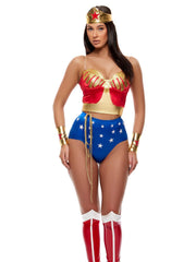 What A Woman Women's Sexy Superhero Costume