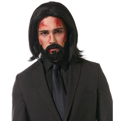 Hitman Wig & Beard Set