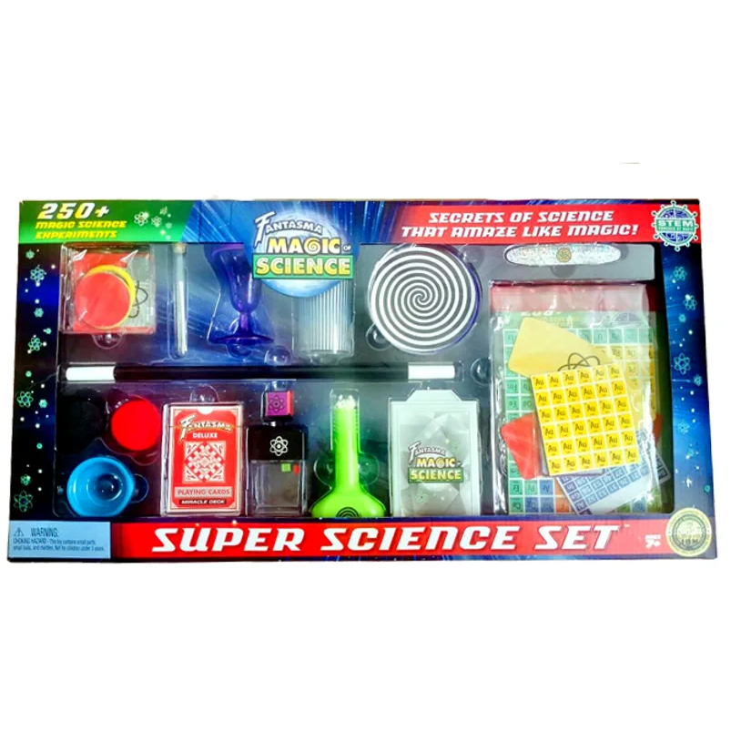 250+ Deluxe Super Science Experiments Illusionology Set – AbracadabraNYC