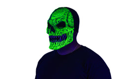 Skull Fangs Green Monster Mask