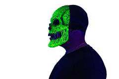 Skull Fangs Green Monster Mask