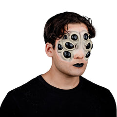 Reptilian Dark Eyes Latex Makeup Prosthetic