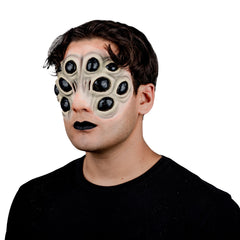 Reptilian Dark Eyes Latex Makeup Prosthetic