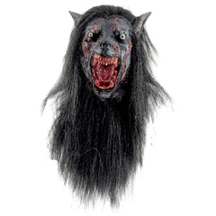 Black Wolf Werewolf Mask
