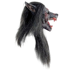 Black Wolf Werewolf Mask