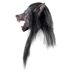 Black Wolf Werewolf Mask