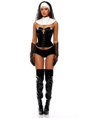 Midnight Confession Women's Sexy Nun Costume