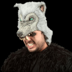 Gray Wolf Helmet
