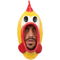 Rubber Chicken Latex Mask