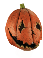 Last Night Pumpkin Latex Mask