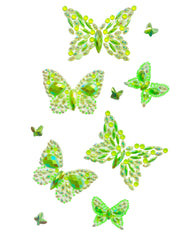 Neon Nymph UV Reactive Butterfly Body Gems