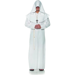 Monk Hooded Clergyman Unisex Adult Robe