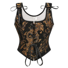 Pirate Lass Brocade Corset Top