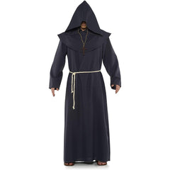 Monk Hooded Clergyman Unisex Adult Robe