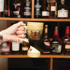 29oz Coffee Warrior Horn Mug