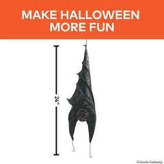 24" Hanging Bat - Halloween Decor