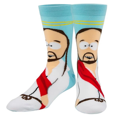 South Park Jesus Crew Length Socks