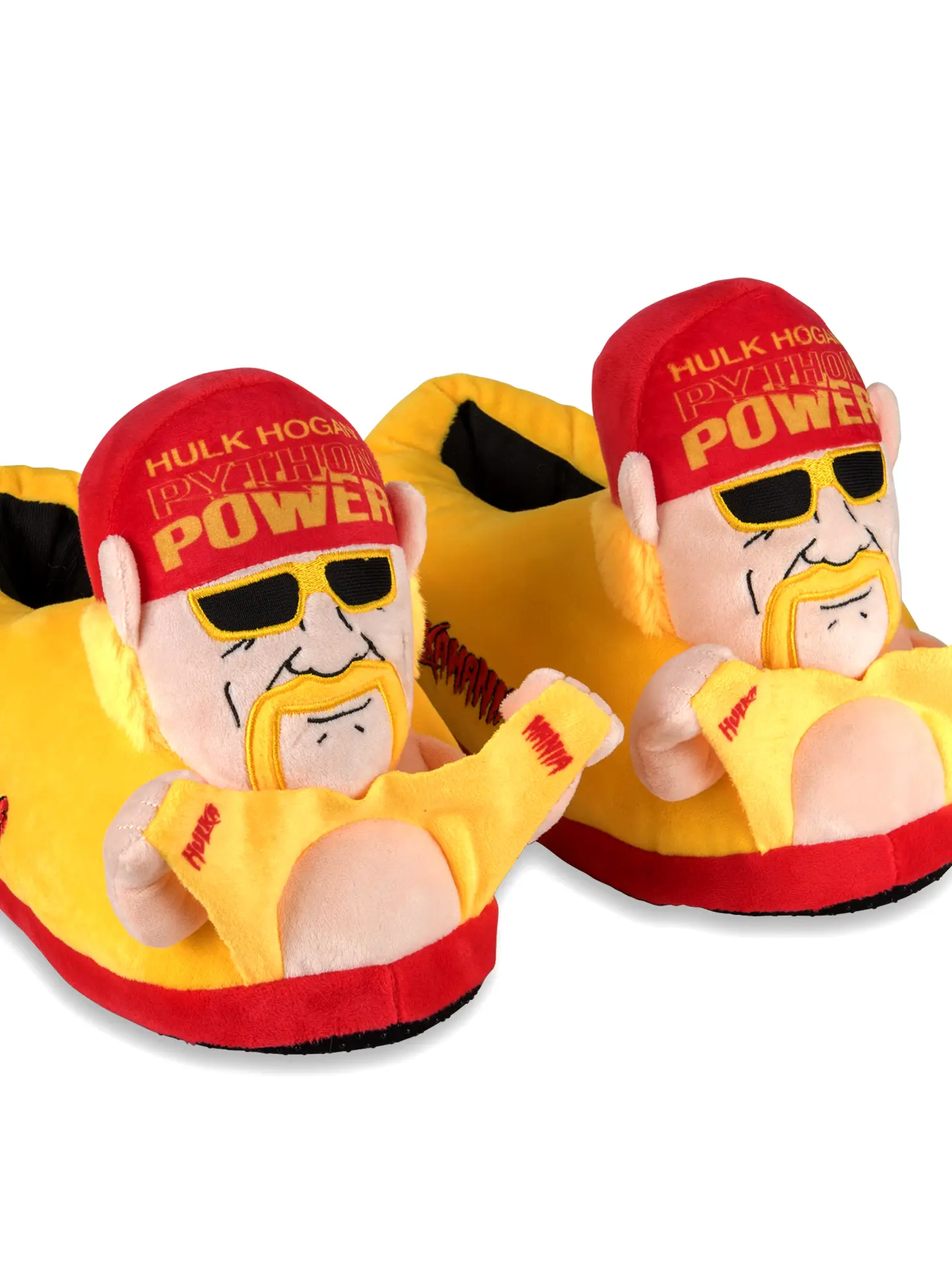 Hulk Hogan Plush 3D Slippers Medium
