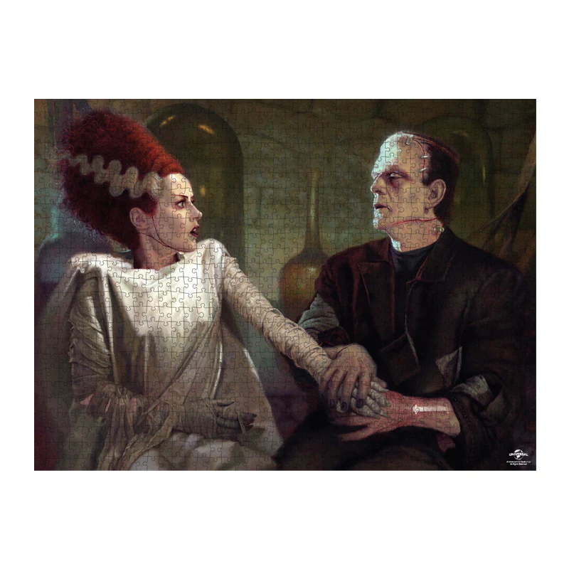 Frankenstein with Bride Puzzle