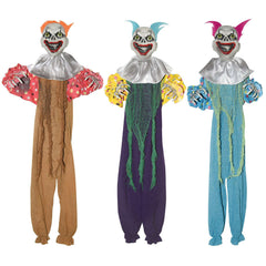 3' Crazy Clown Decor Assortment