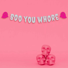 Boo You Whore Mean Girls Party Banner