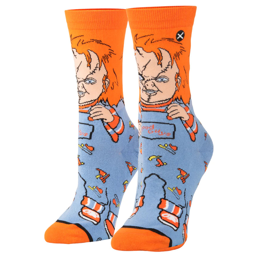 Good Guy Chucky Doll Crew Length Socks