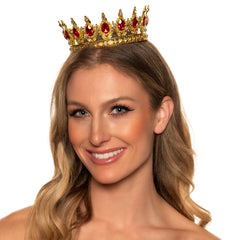Bejeweled Golden Queen's Crown