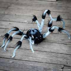 31" Gray and Hairy Spider - Animated Decor