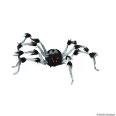 31" Gray and Hairy Spider - Animated Decor