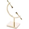 Pedestal Crystal Ball Holder - Gold