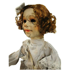 32" Cracked Victorian Doll Animated Prop