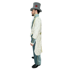 Dazzling Victorian Men's Powder Blue Adult Costume