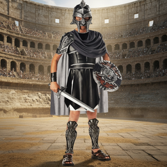 Deluxe Roman Gladiator Kids Costume