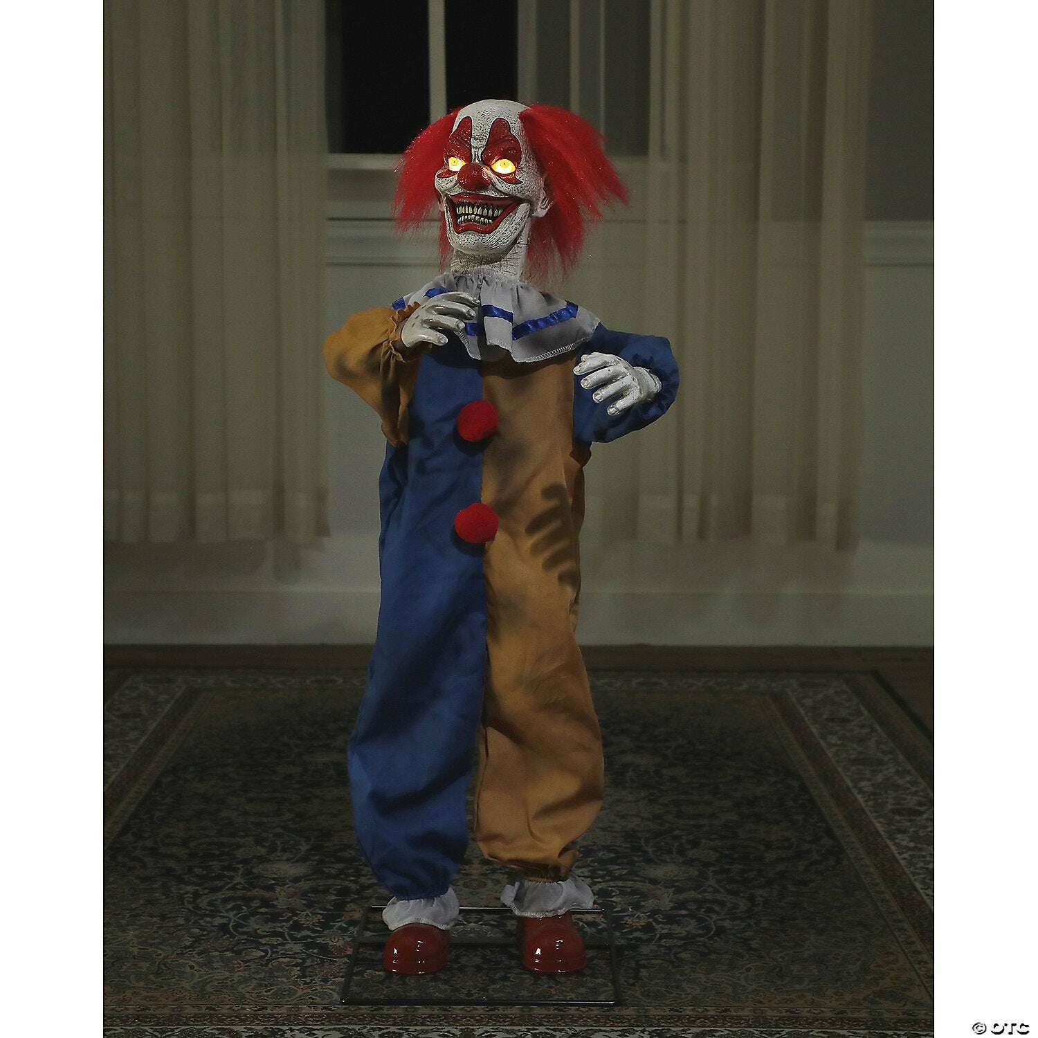 36" Little Top Clown Animated Prop Decoration