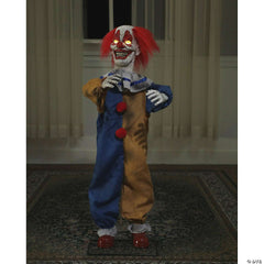 36" Little Top Clown Animated Prop Decoration