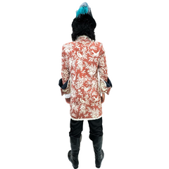 Colonial Red Floral Gentleman Men's Costume