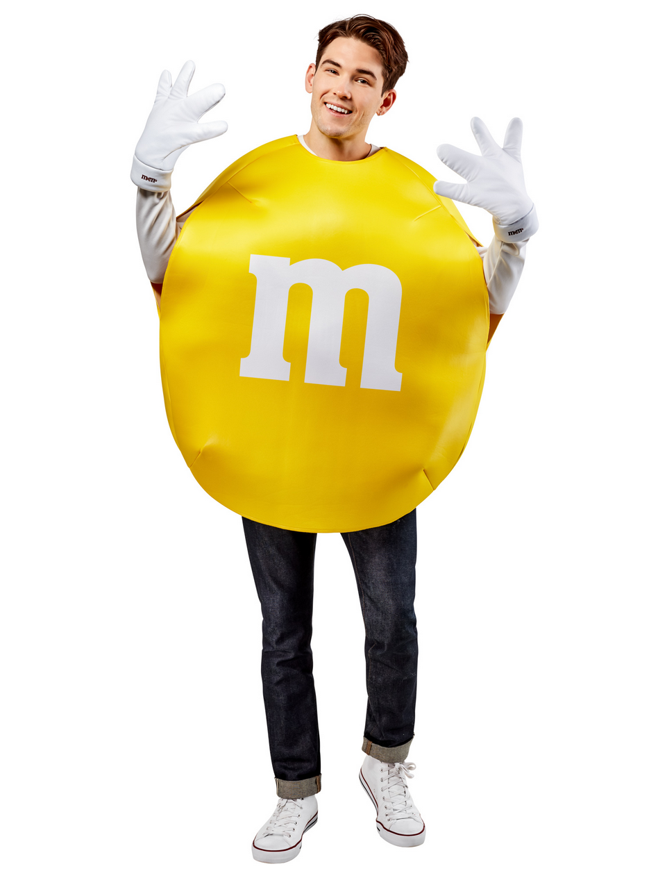 Yellow M&M Adult One Size Costume