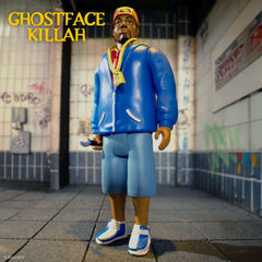 3.75" Ghostface Killah Ironman ReAction Collectible Action Figure & Microphone