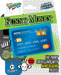 Funny Money Magic Credit Card Mind Reading Trick