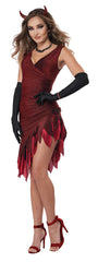 Devilishly Red Hot & Sizzling Women's Costume