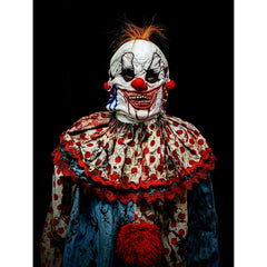 4-Banger Silicone Clown Mask with Hair