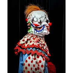 4-Banger Silicone Clown Mask with Hair