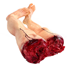 Realistic Bloody Cut Off Male Legs Pair