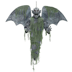 40" Hanging Gargoyle Animated Hanging Prop