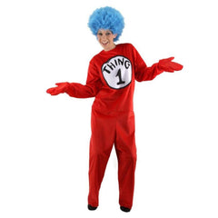 Dr Seuss Thing 1 & 2 Adult Costume
