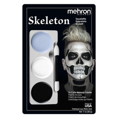 Mehron Tri-Color Cream Makeup Palettes