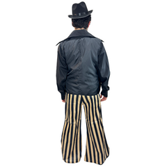 1970s Gold Stripe Party Adult Costume
