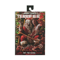 Terrifier 3 - 7" Scale Action Figure - Ultimate Santa Suit Art the Clown (Bloody Version)